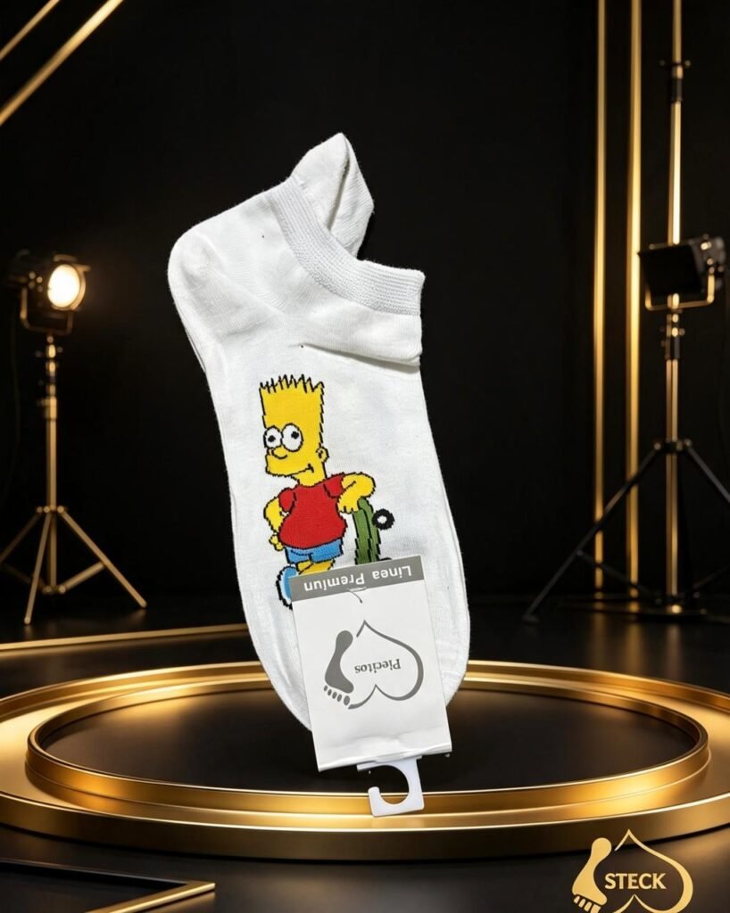 Medias tobillera de los simpson